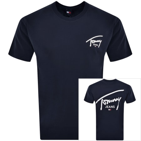 Tommy jeans signature hot sale